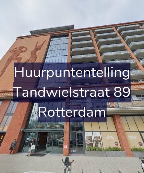 Foto gevel Huurpuntentelling voor Tandwielstraat 89, Rotterdam