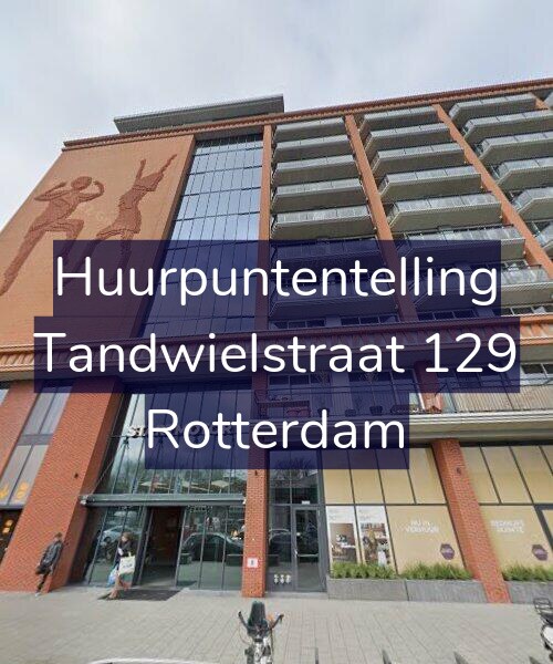 Foto gevel Huurpuntentelling voor Tandwielstraat 129, Rotterdam