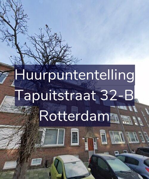 Foto gevel Huurpuntentelling voor Tapuitstraat 32-B, Rotterdam