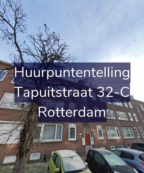 Foto gevel Huurpuntentelling voor Tapuitstraat 32-C, Rotterdam