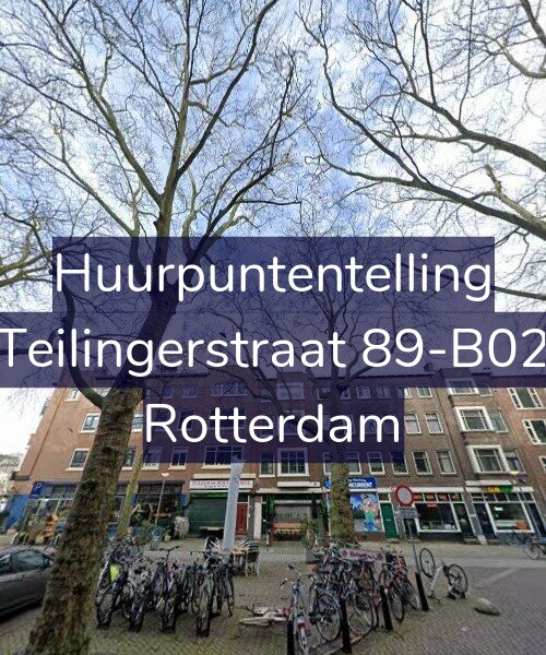 Foto gevel Huurpuntentelling voor Teilingerstraat 89-B02, Rotterdam