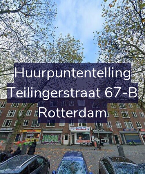 Foto gevel Huurpuntentelling voor Teilingerstraat 67-B, Rotterdam