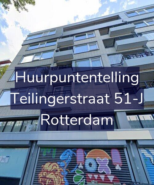 Foto gevel Huurpuntentelling voor Teilingerstraat 51-J, Rotterdam