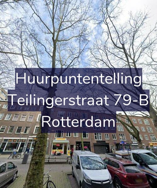 Foto gevel Huurpuntentelling voor Teilingerstraat 79-B, Rotterdam