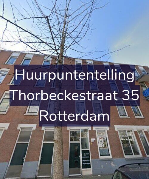 Foto gevel Huurpuntentelling voor Thorbeckestraat 35, Rotterdam