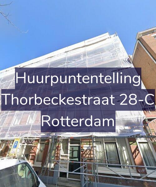 Foto gevel Huurpuntentelling voor Thorbeckestraat 28-C, Rotterdam