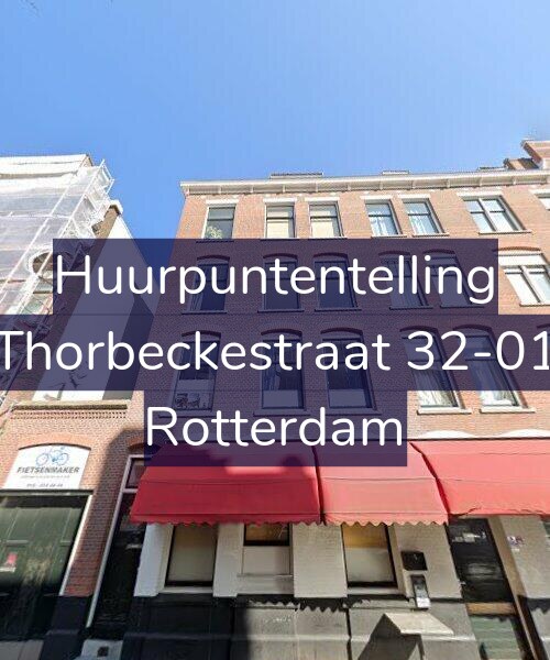 Foto gevel Huurpuntentelling voor Thorbeckestraat 32-01, Rotterdam