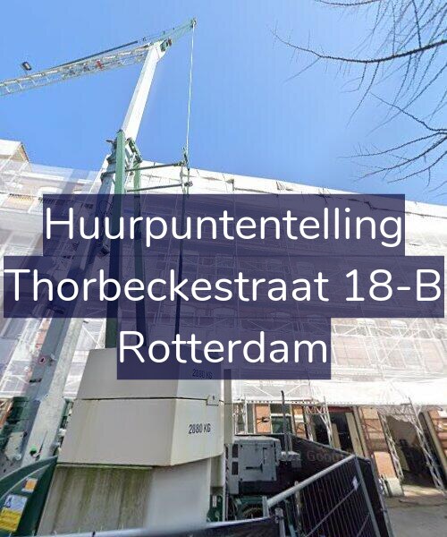 Foto gevel Huurpuntentelling voor Thorbeckestraat 18-B, Rotterdam