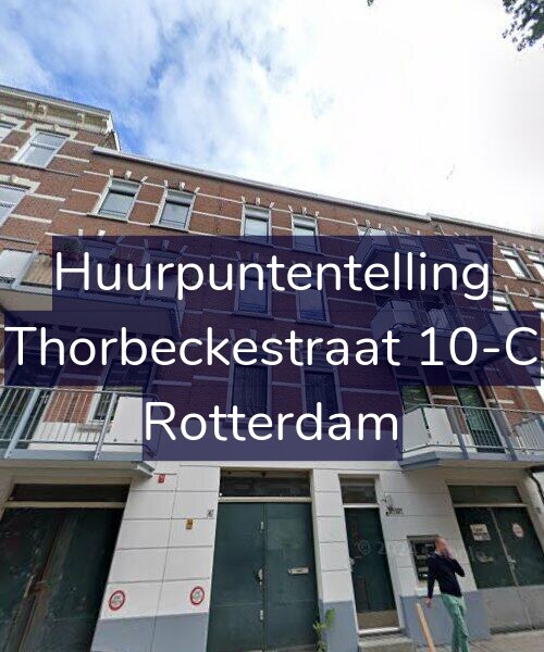 Foto gevel Huurpuntentelling voor Thorbeckestraat 10-C, Rotterdam