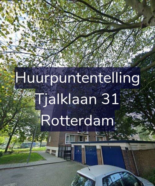 Foto gevel Huurpuntentelling voor Tjalklaan 31, Rotterdam