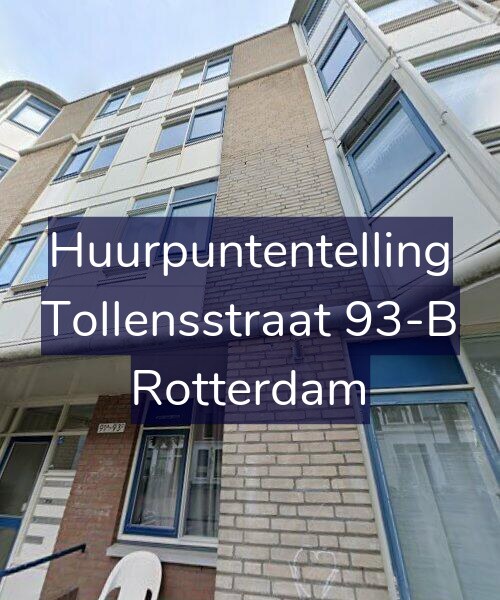 Foto gevel Huurpuntentelling voor Tollensstraat 93-B, Rotterdam