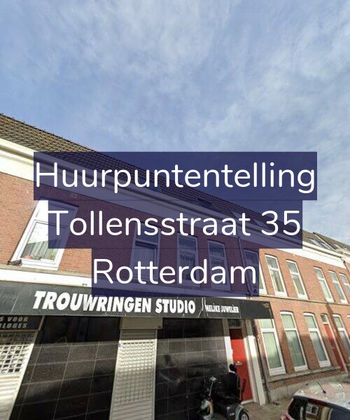 Foto gevel Huurpuntentelling voor Tollensstraat 35, Rotterdam