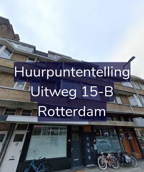 Foto gevel Huurpuntentelling voor Uitweg 15-B, Rotterdam