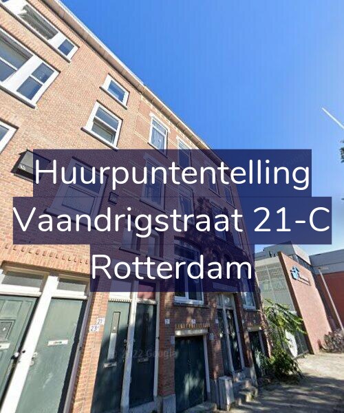 Foto gevel Huurpuntentelling voor Vaandrigstraat 21-C, Rotterdam