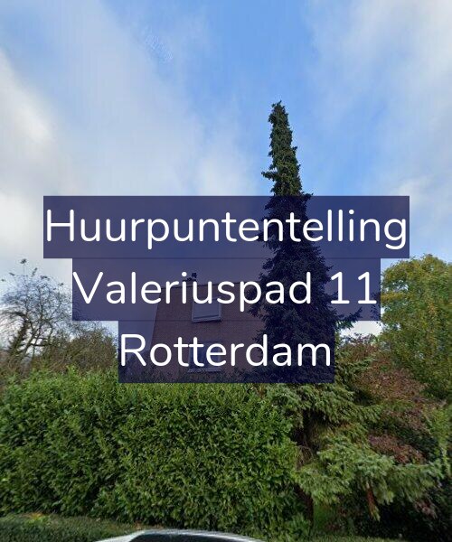 Foto gevel Huurpuntentelling voor Valeriuspad 11, Rotterdam