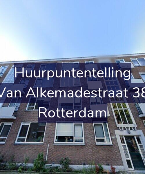 Foto gevel Huurpuntentelling voor Van Alkemadestraat 38, Rotterdam