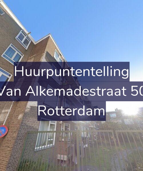 Foto gevel Huurpuntentelling voor Van Alkemadestraat 50, Rotterdam
