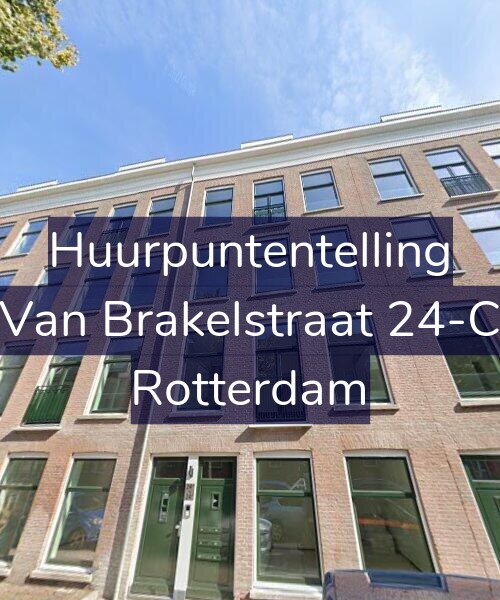 Foto gevel Huurpuntentelling voor Van Brakelstraat 24-C, Rotterdam