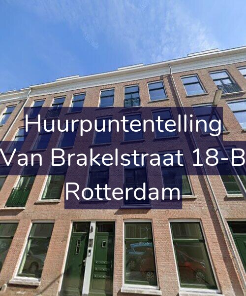 Foto gevel Huurpuntentelling voor Van Brakelstraat 18-B, Rotterdam