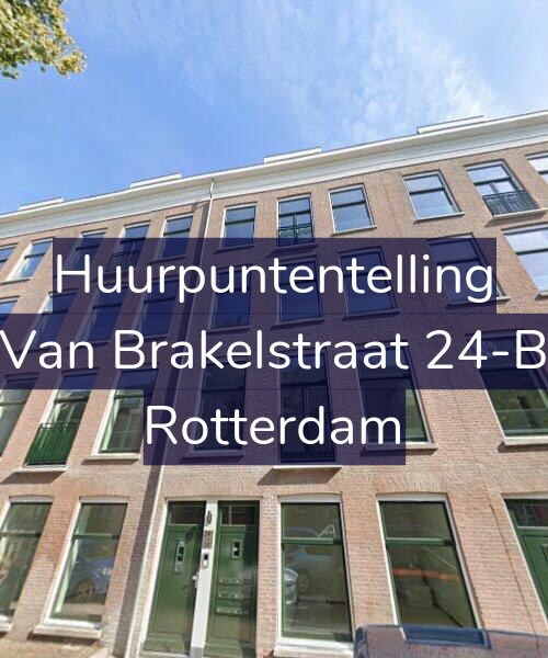 Foto gevel Huurpuntentelling voor Van Brakelstraat 24-B, Rotterdam