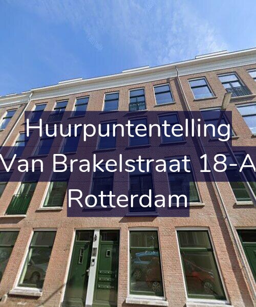 Foto gevel Huurpuntentelling voor Van Brakelstraat 18-A, Rotterdam
