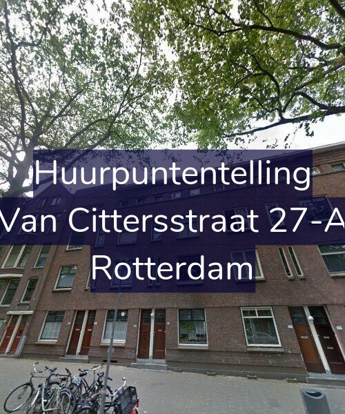 Foto gevel Huurpuntentelling voor Van Cittersstraat 27-A, Rotterdam