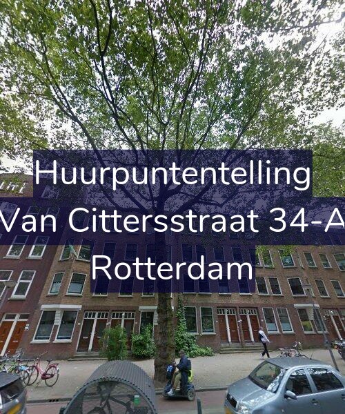 Foto gevel Huurpuntentelling voor Van Cittersstraat 34-A, Rotterdam