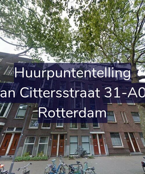 Foto gevel Huurpuntentelling voor Van Cittersstraat 31-A01, Rotterdam