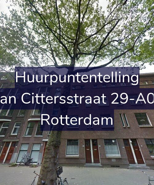 Foto gevel Huurpuntentelling voor Van Cittersstraat 29-A02, Rotterdam