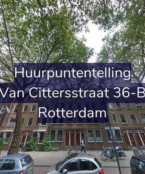 Foto gevel Huurpuntentelling voor Van Cittersstraat 36-B, Rotterdam