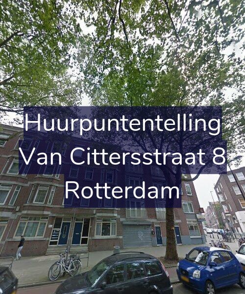 Foto gevel Huurpuntentelling voor Van Cittersstraat 8, Rotterdam