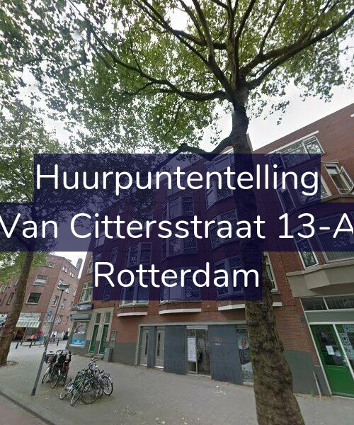Foto gevel Huurpuntentelling voor Van Cittersstraat 13-A, Rotterdam
