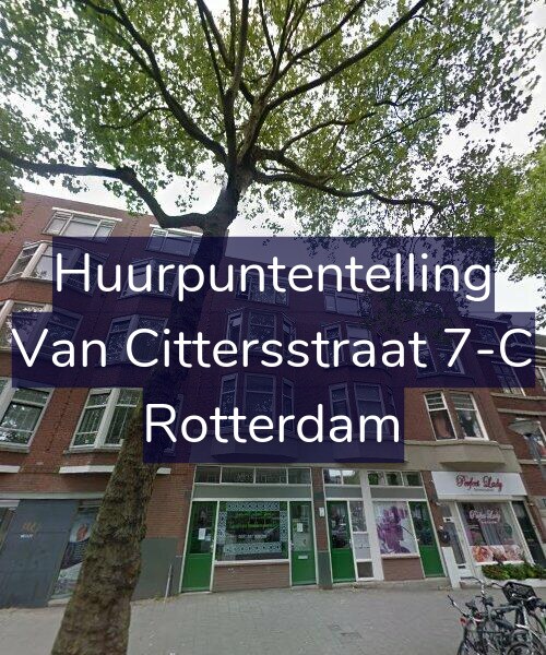 Foto gevel Huurpuntentelling voor Van Cittersstraat 7-C, Rotterdam