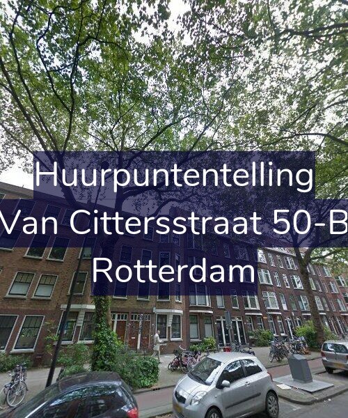 Foto gevel Huurpuntentelling voor Van Cittersstraat 50-B, Rotterdam