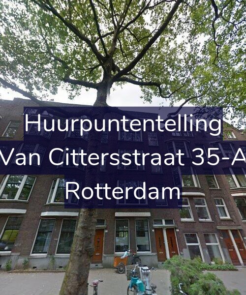 Foto gevel Huurpuntentelling voor Van Cittersstraat 35-A, Rotterdam