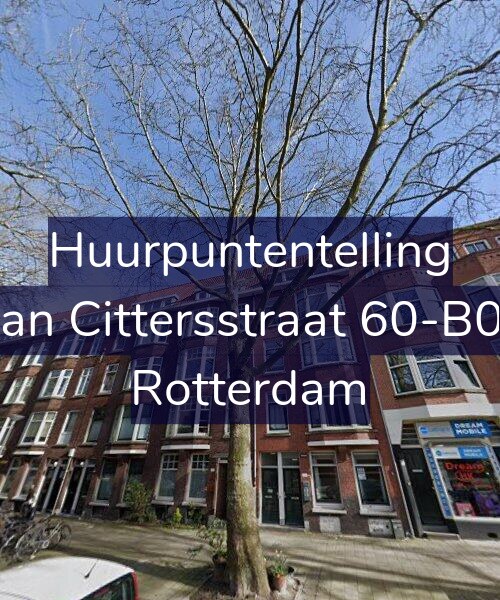 Foto gevel Huurpuntentelling voor Van Cittersstraat 60-B03, Rotterdam