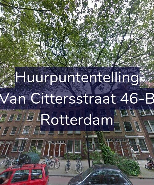 Foto gevel Huurpuntentelling voor Van Cittersstraat 46-B, Rotterdam
