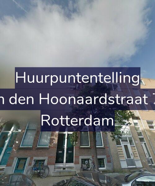 Foto gevel Huurpuntentelling voor Van den Hoonaardstraat 7-B, Rotterdam