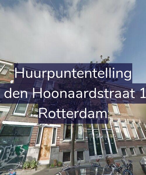 Foto gevel Huurpuntentelling voor Van den Hoonaardstraat 15-B, Rotterdam
