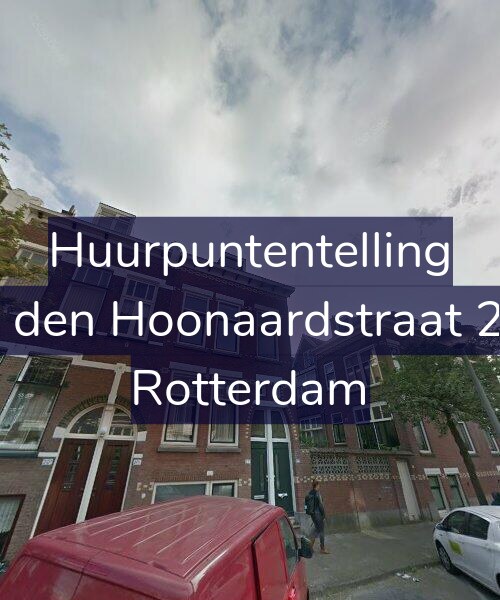 Foto gevel Huurpuntentelling voor Van den Hoonaardstraat 22-B, Rotterdam