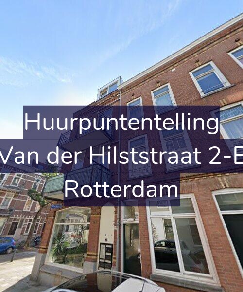 Foto gevel Huurpuntentelling voor Van der Hilststraat 2-E, Rotterdam