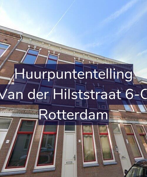 Foto gevel Huurpuntentelling voor Van der Hilststraat 6-C, Rotterdam