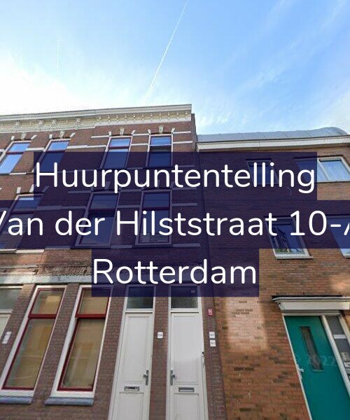 Foto gevel Huurpuntentelling voor Van der Hilststraat 10-A, Rotterdam