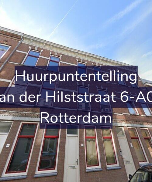 Foto gevel Huurpuntentelling voor Van der Hilststraat 6-A02, Rotterdam