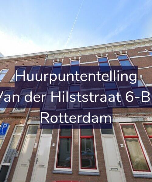 Foto gevel Huurpuntentelling voor Van der Hilststraat 6-BL, Rotterdam