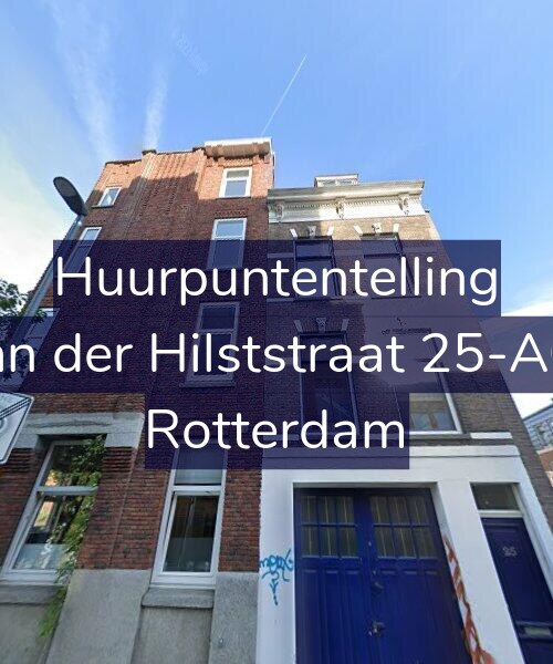 Foto gevel Huurpuntentelling voor Van der Hilststraat 25-A02, Rotterdam