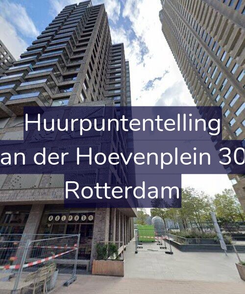 Foto gevel Huurpuntentelling voor Van der Hoevenplein 304, Rotterdam