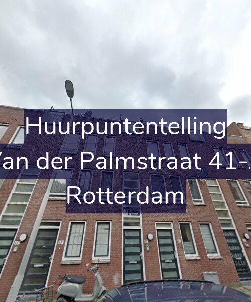 Foto gevel Huurpuntentelling voor Van der Palmstraat 41-A, Rotterdam