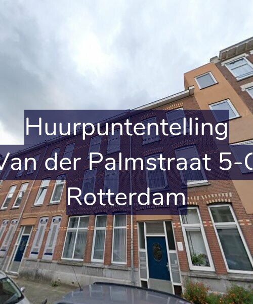 Foto gevel Huurpuntentelling voor Van der Palmstraat 5-C, Rotterdam