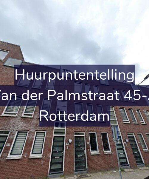 Foto gevel Huurpuntentelling voor Van der Palmstraat 45-A, Rotterdam